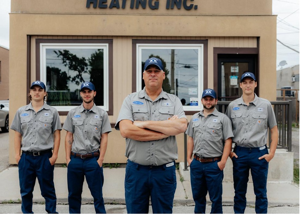 Hometown Heating team/HVAC service company